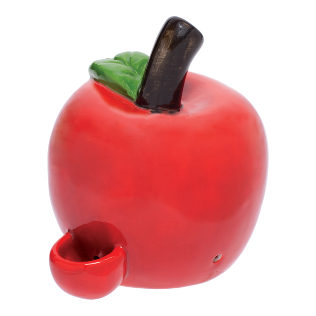 Wacky Bowlz Large Ceramic Pipe – Apple