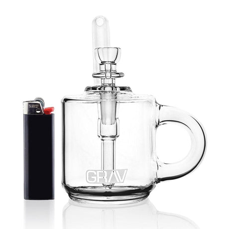 GRAV Glass 10mm Pocket Bubbler – Coffee Mug