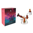 Space King Glass Mini Dab Rig – Space Pyramid