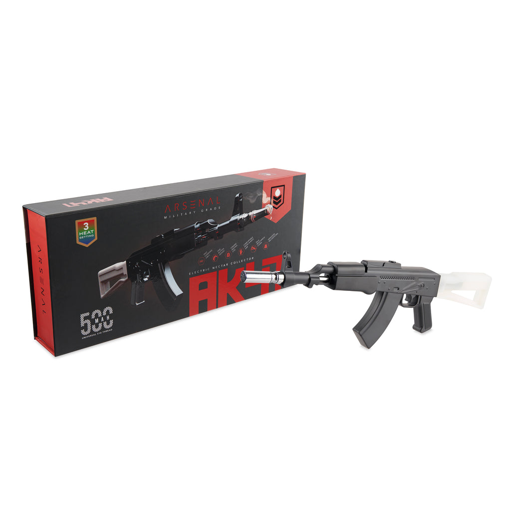 Metal Gun Dab Tool  6.5 Gun-Shaped Dabber