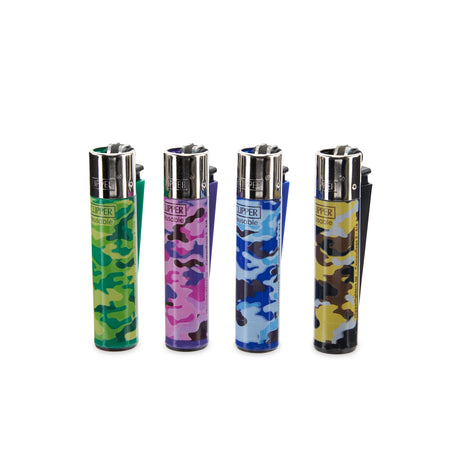 Clipper Lighter 48ct POP Counter Display – Camouflage