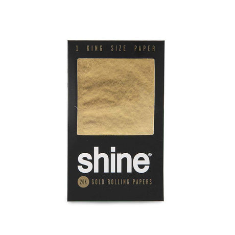 Shine 24K Gold King Size Rolling Papers - 1 Sheet Pack