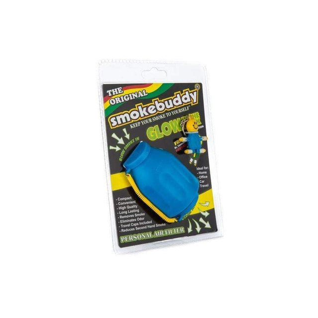 Smoke Buddy Original - Glow in the Dark - Blue