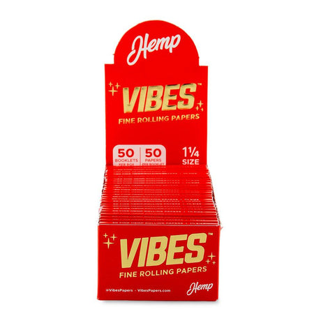 Vibes Papers 1 1/4 - Hemp - 50ct