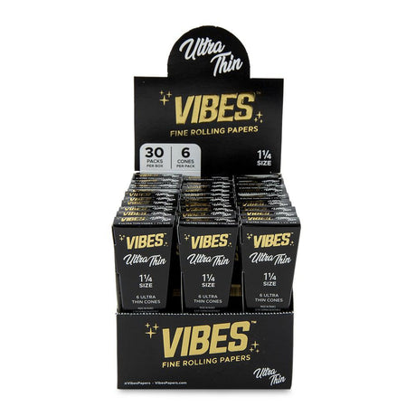 Vibes Cones 1 1/4 - 6pk - Ultra Thin - 30ct