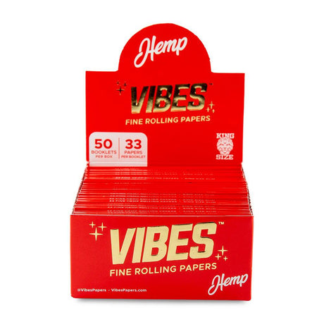 Vibes Papers King Size Slim - Hemp - 50ct