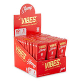 Vibes Cones King Size Slim - 3pk - Hemp - 30ct