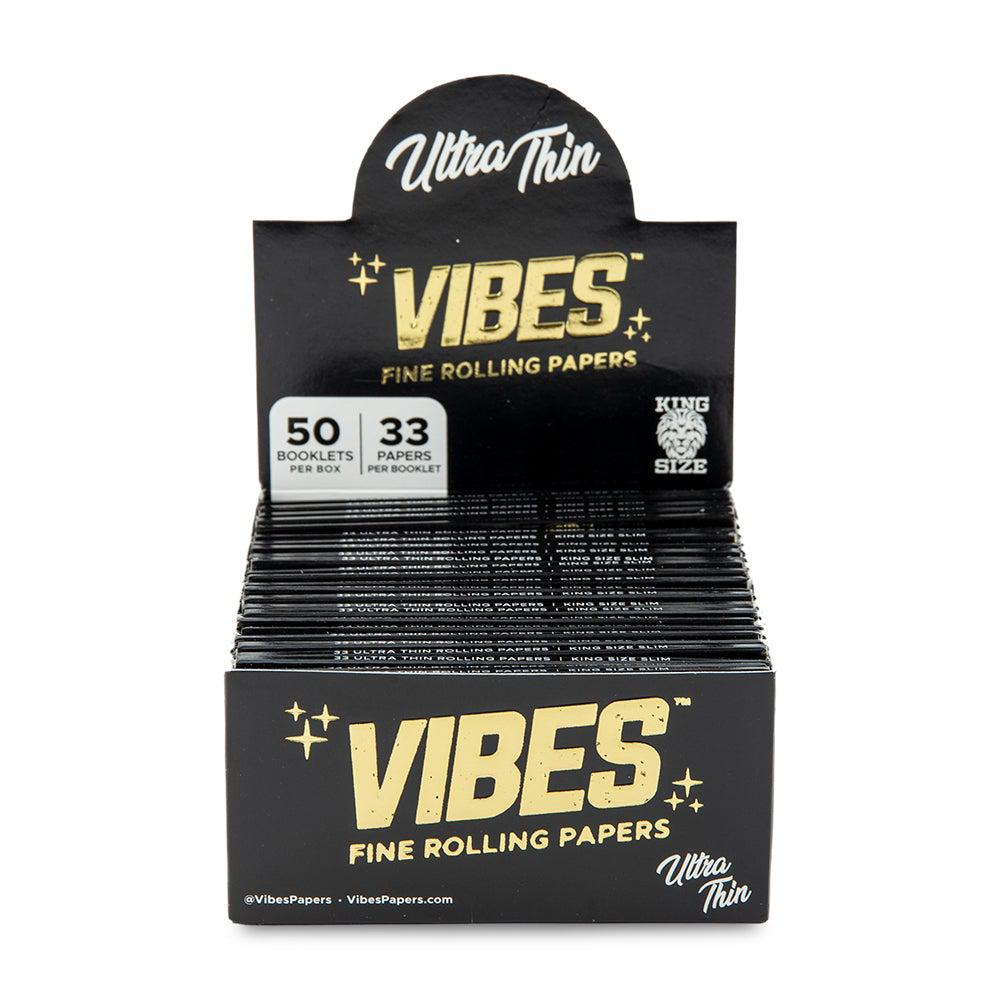 Vibes Papers King Size Slim - Ultra Thin - 50ct