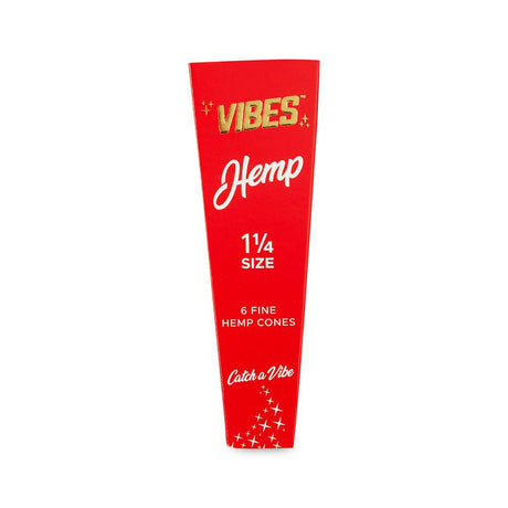 Vibes Cones 1 1/4 - 6pk - Hemp - 30ct