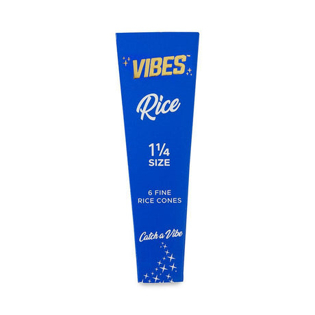 Vibes Cones 1 1/4 - 6pk - Rice - 30ct
