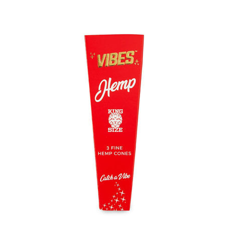 Vibes Cones King Size Slim - 3pk - Hemp - 30ct