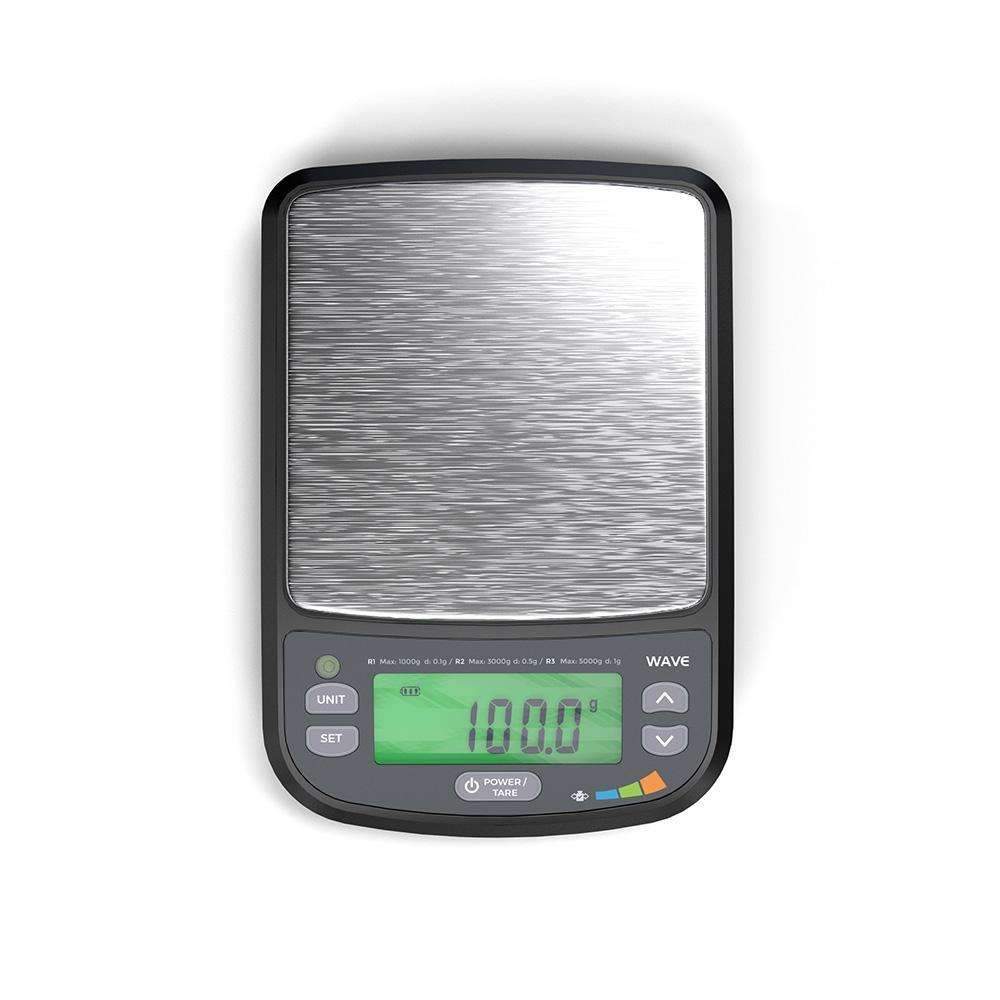 Truweigh Wave IP65 Rated Washdown Bench Scale / Black