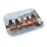 WET Rolling Plates 6-Pack Dispoable Rolling Trays - Island Girls