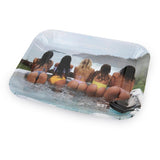 WET Rolling Plates 6-Pack Dispoable Rolling Trays - Island Girls