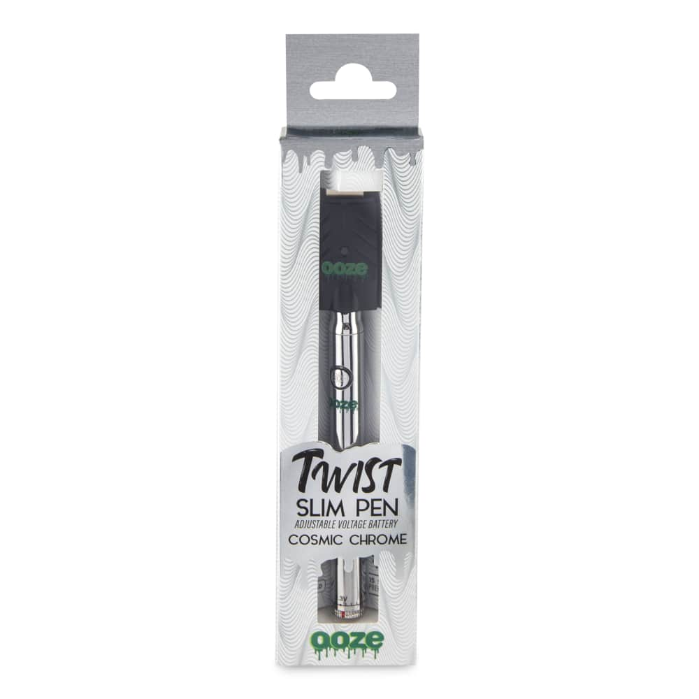 Ooze Slim Twist 510 Thread 320 mAh CBD Vape Pen Battery + USB Charger