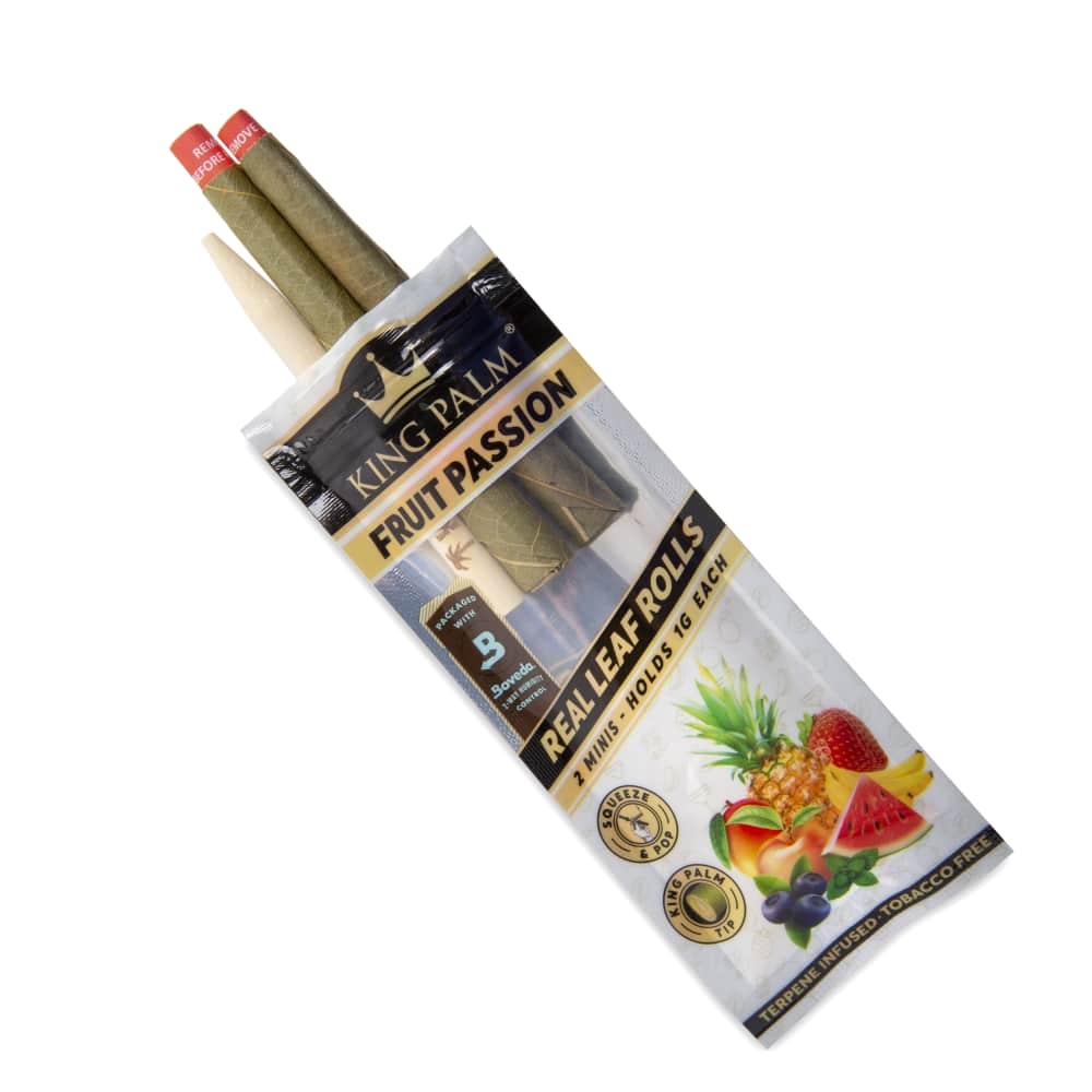 King Palm Mini Flavored 2pk Leaf Tubes - 20ct