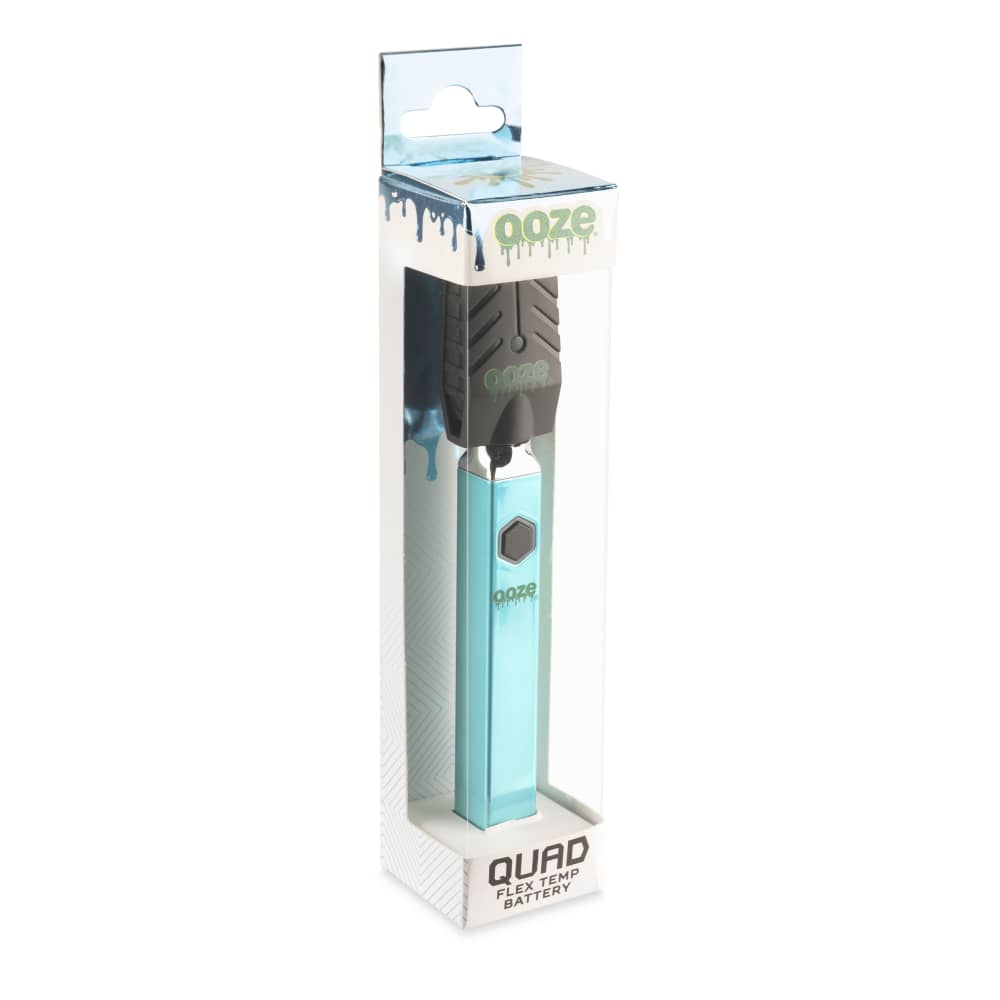 Ooze Quad 510 Thread 500 mAh Square Vape Pen Battery