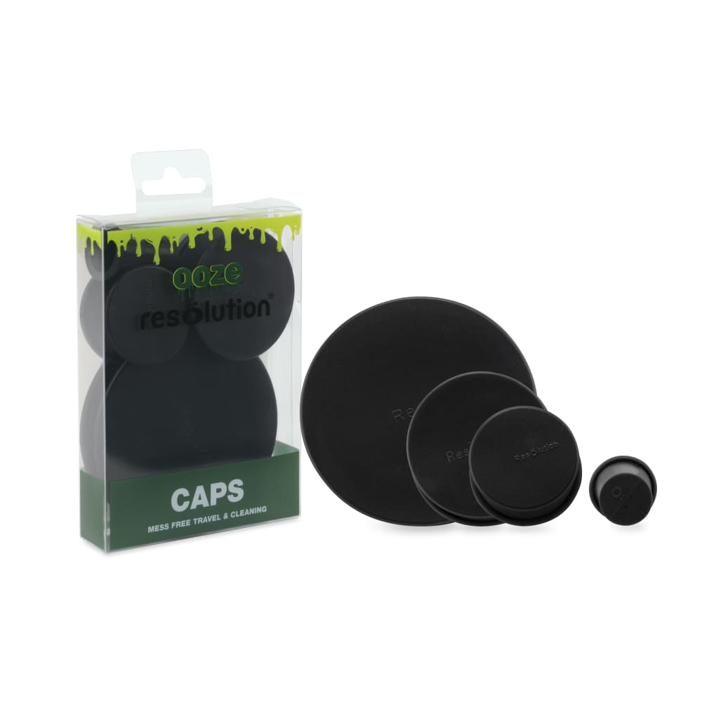 Ooze Resolution Caps  Black