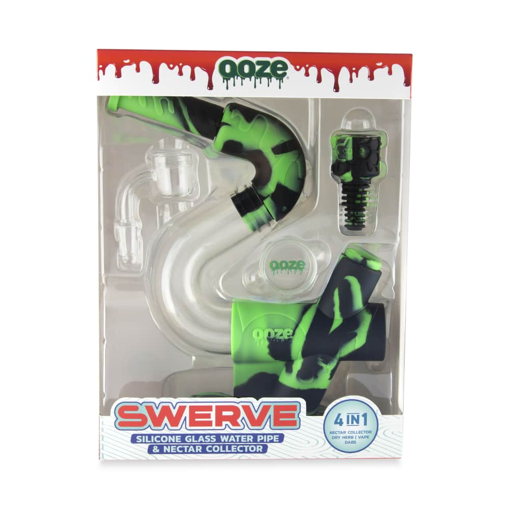 Ooze Swerve Silicone Water Pipe