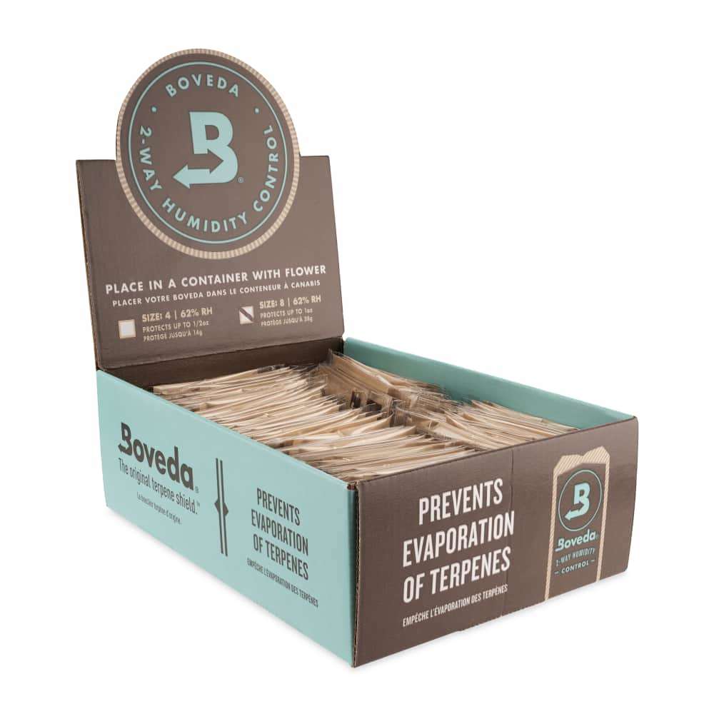 Boveda RH Size 8 Humidity Control Packs Bulk Box - 100ct