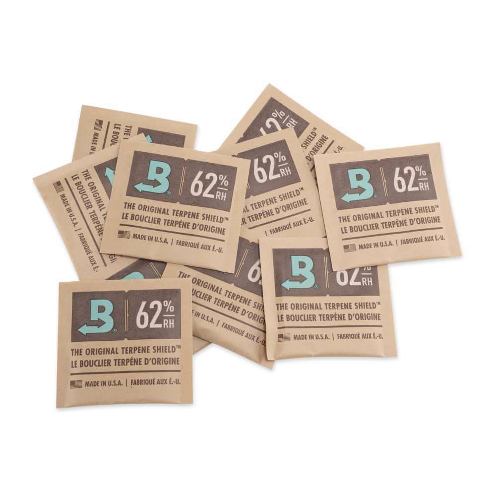 Boveda 62% RH Size 8 Humidity Control Packs Multi-Pack Bag - 10ct