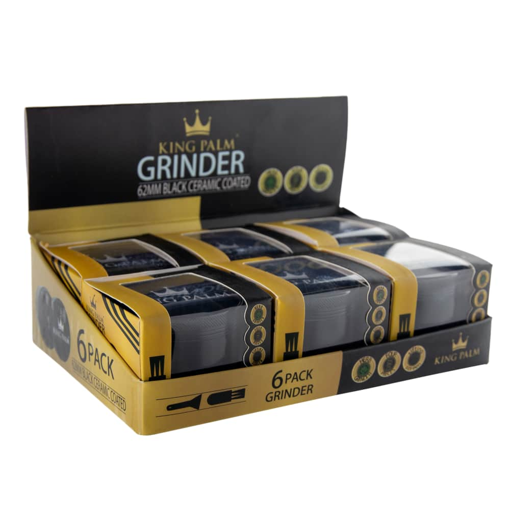 King Palm Grinder - 6ct