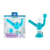 Ooze Cranium Silicone 4-in-1 Hybrid Water Pipe