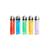 King Classic Disposable Butane Lighter Assorted Color Display – 50ct