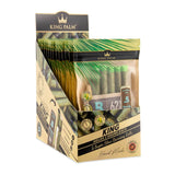 King Palm King Size Natural Pre-Rolled 5pk Leaf Tubes - 15ct