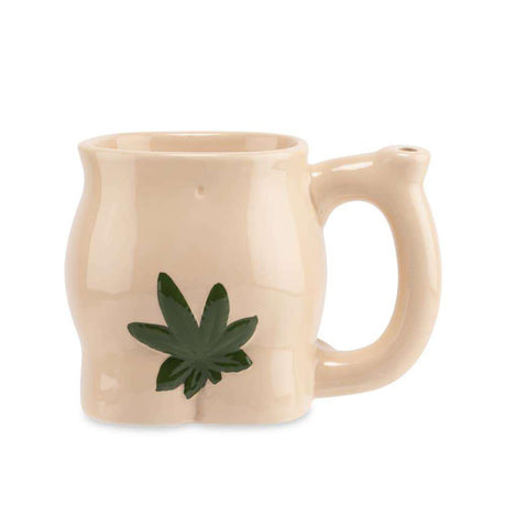 Ceramic Butt Weed Leaf Roast & Toast Mug Pipe by Fashioncraft