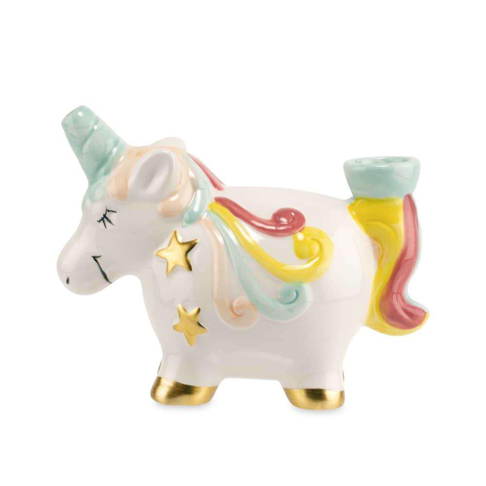 Ceramic Unicorn Pipe by Fashioncraft