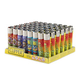 Clipper Lighter Display - 48ct - Hippie