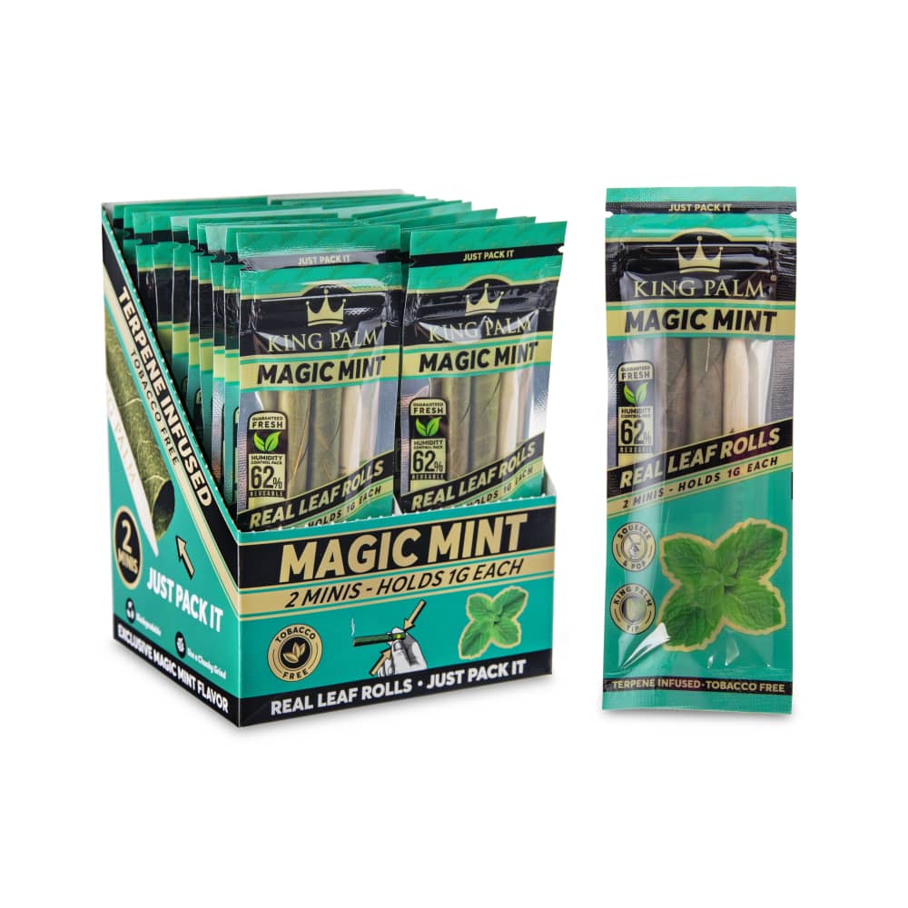 King Palm Mini Flavored 2pk Leaf Tubes - 20ct