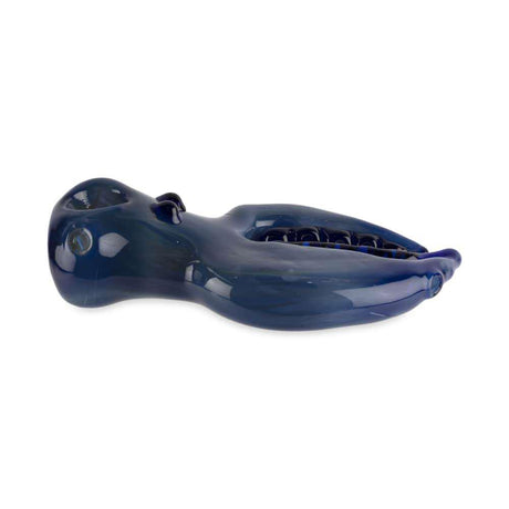 Custom Glass 5" Blue Lobster Claw Hand Pipe