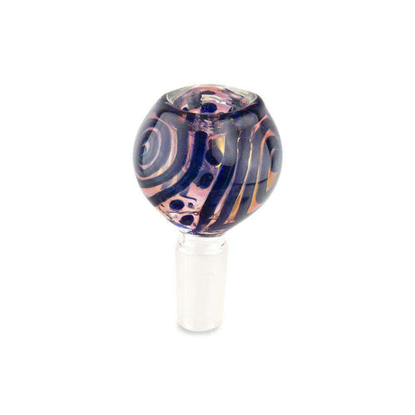 Custom Glass Bowl - 14mm - Gold Fumed