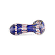 Custom Glass Hand Pipe - 3.5" - Gold Fumed Double Glass