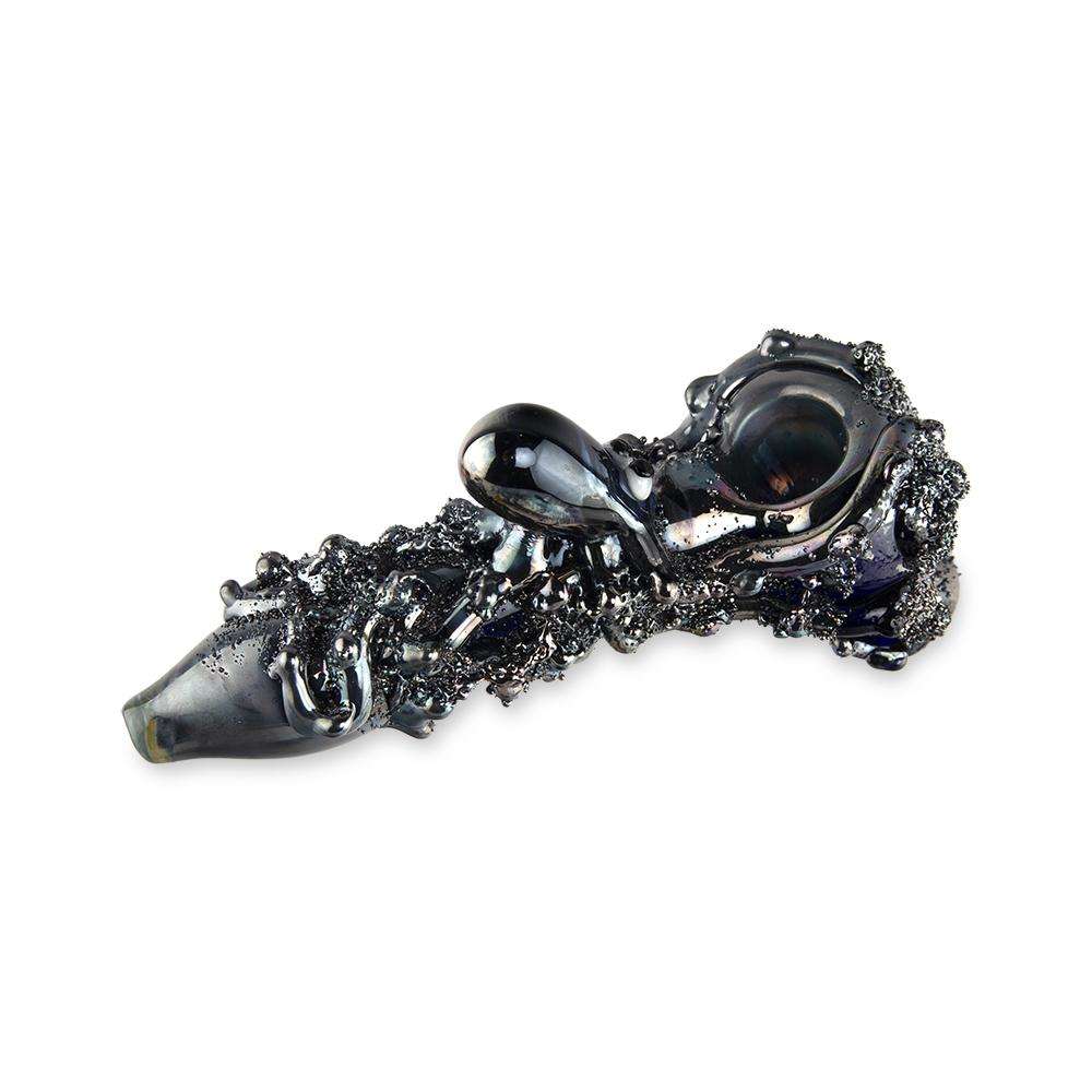 Custom Glass Hand Pipe - 5" - Kraken