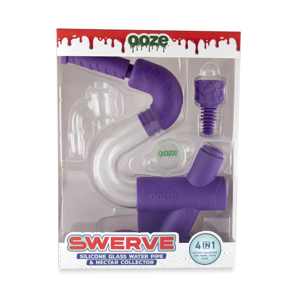 Ooze Swerve Silicone Water Pipe