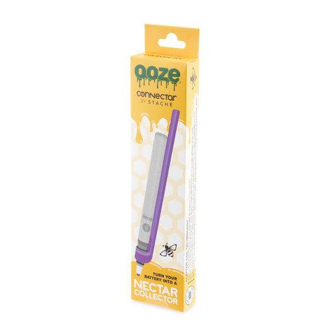 Ooze x Stache ConNectar - 510 Thread Dab Straw Vape Pen Attachment