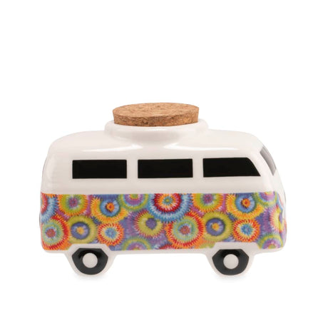 Vintage Bus Ceramic Stash Jar by Fashioncraft