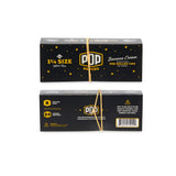 Pop Papers 1 ¼ Size Rolling Papers with Pre-Rolled Flavor Filter Tips 24ct Display