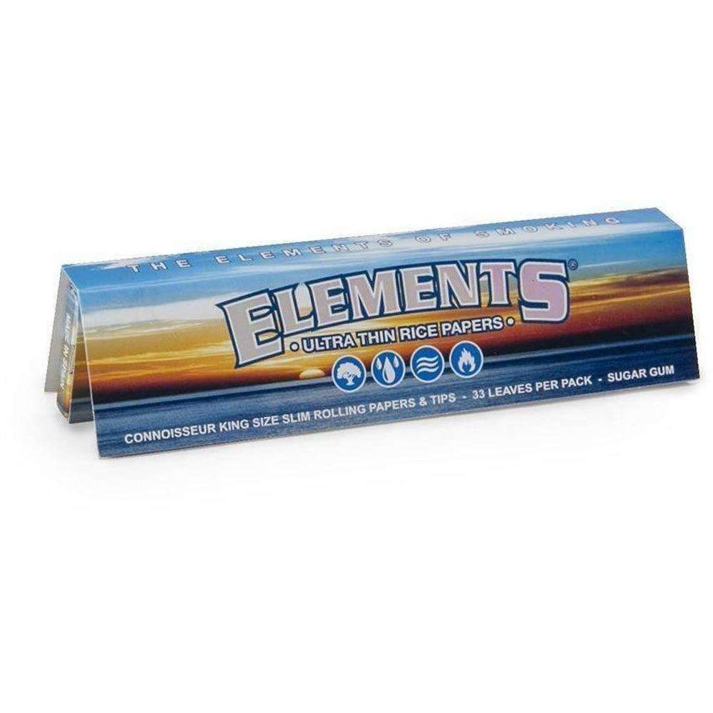 Elements Connoisseur King Size Slim + Tips - 24ct