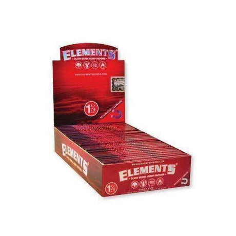 Elements Hemp 1 1/4 RED - 25ct