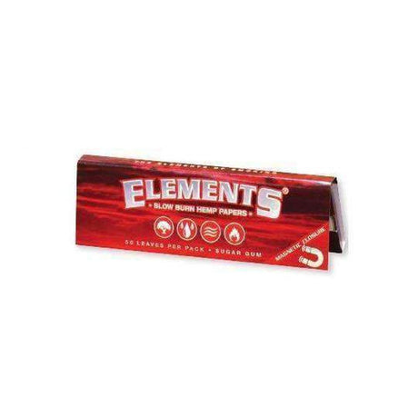 Elements Hemp 1 1/4 RED - 25ct