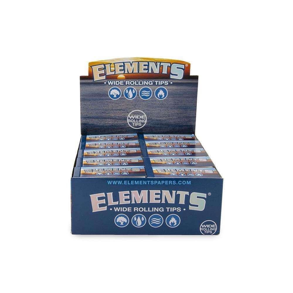 Elements Wide Rolling Tips - 50ct