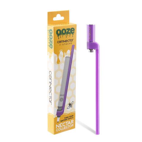 Ooze x Stache ConNectar - 510 Thread Dab Straw Vape Pen Attachment