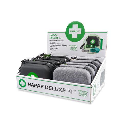 Happy Kit Display - Deluxe Dry Herb - Black & Grey - 8ct