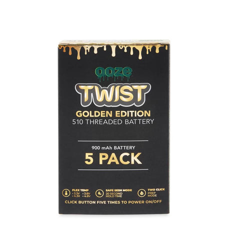 Ooze 900 Twist Battery - 5 Pack