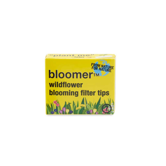 Bloomer Wax 7pk Filter Tips with Wildflower Seeds – 12ct Display