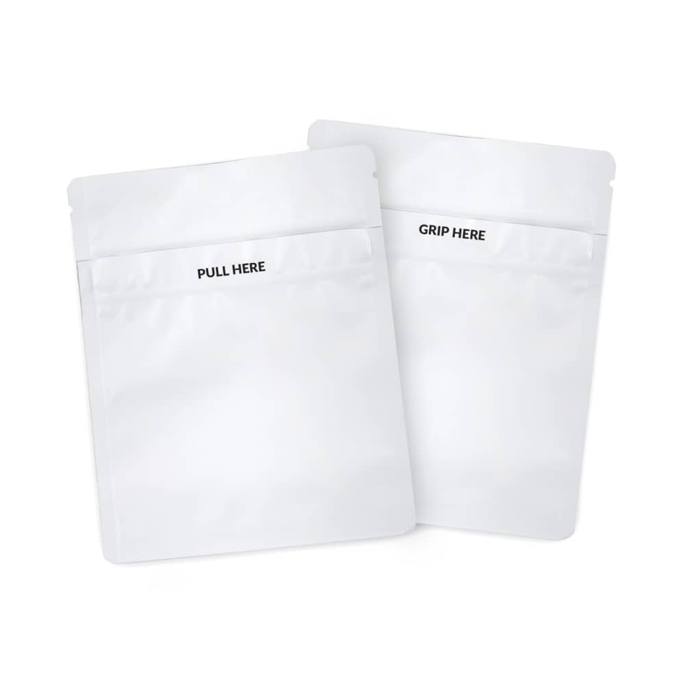 Loud Lock 1/8 Grip N Pull Mylar Smell Proof Child Safe Vacuum Seal Bags - 1,000 Count